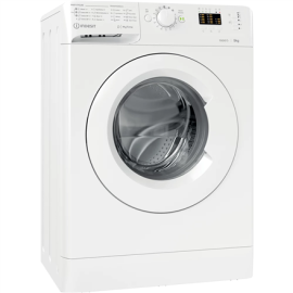 INDESIT | MTWSA 51051 W EE | Washing machine | Energy efficiency class F | Front loading | Washing capacity 5 kg | 1000 RPM |...