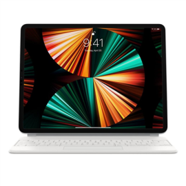 Apple | White | iPad | Magic Keyboard for Apple 12.9-inch iPad Pro (3rd - 6th gen) INT | Compact Keyboard | Wireless | EN | S...