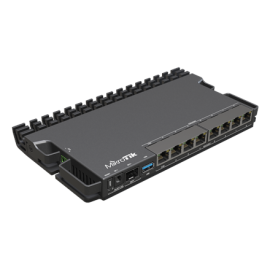 MikroTik | RouterBOARD | RB5009UPr+S+IN | No Wi-Fi | 10/100 Mbps (RJ-45) ports quantity | 10/100/1000 Mbit/s | Ethernet LAN (...
