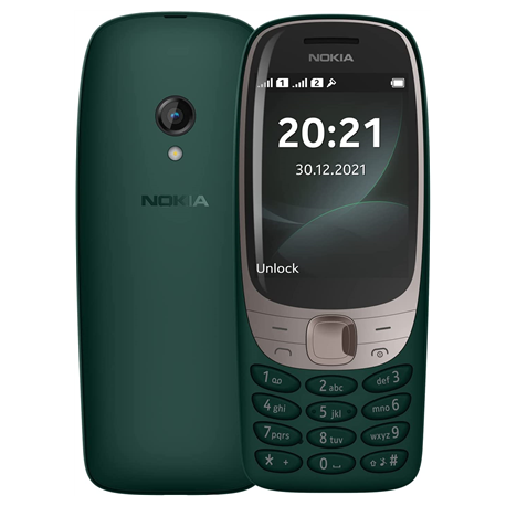 Nokia 6310 TA-1400 (Green) Dual SIM 2.8 TFT 240x320/16MB/8MB RAM/microSDHC/microUSB/BT Nokia | 6310 TA-1400 | Green | 2.8 " |...