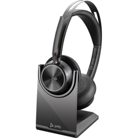 Poly Voyager Focus 2 UC - headset - with charging stand Poly | Headset + Charge Stand | Voyager Focus 2 UC