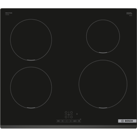 Bosch Hob PIE631BB5E Series 4 Induction Number of burners/cooking zones 4 Touch Timer Black