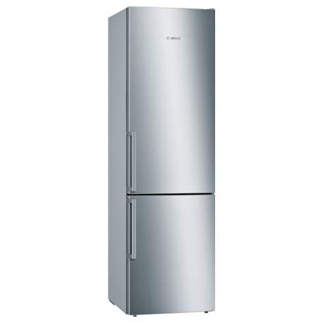Bosch | KGE398IBP Series 6 | Refrigerator | Energy efficiency class B | Free standing | Combi | Height 201 cm | Fridge net ca...