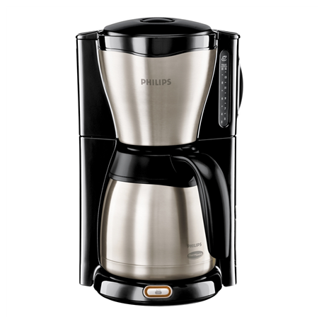 Philips | Coffee Maker | HD7546/20 | Drip | 1000 W | Black/Metal