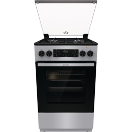 Gorenje | Cooker | GK5C41SJ | Hob type Gas | Oven type Electric | Stainless steel | Width 50 cm | Grilling | Depth 59.4 cm | ...