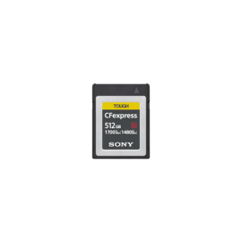 Sony CEBG128.SYM CEB-G Series CFexpress Type B Memory Card - 512GB Sony | CEB-G Series CFexpress Type B Memory Card | CEBG512...