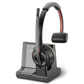 Poly | Savi W8210-M 3 in 1 | Headset | Built-in microphone | Wireless | Bluetooth | Black