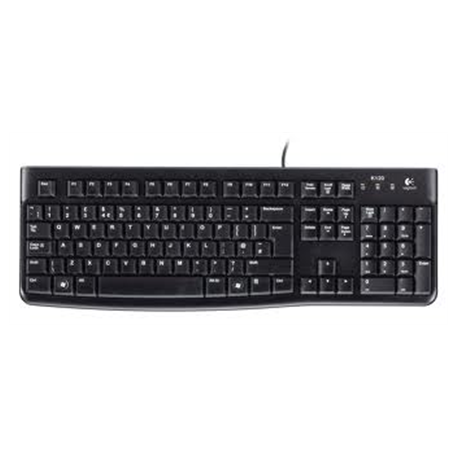 Logitech | K120 | Standard | Wired | EN/LT | 1.5 m | Black | USB Port | Lithuanian | 55 g