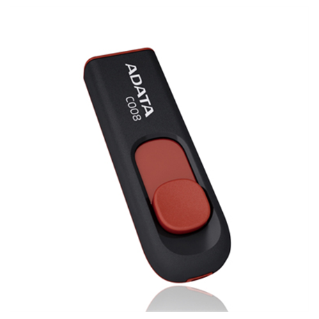 ADATA | C008 | 32 GB | USB 2.0 | Black/Red