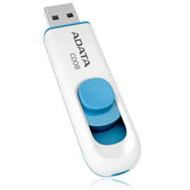 ADATA C008 32 GB USB 2.0 White/Blue