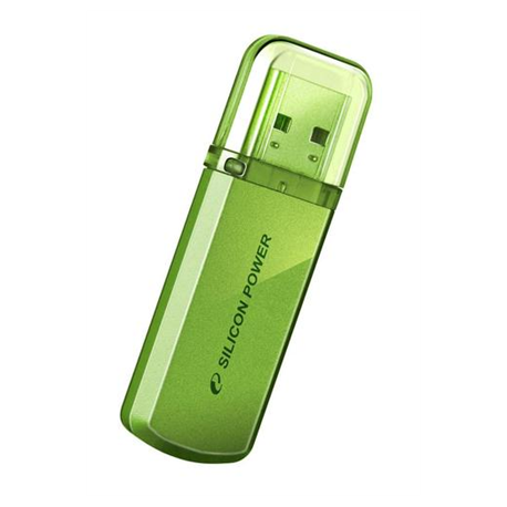 Silicon Power | Helios 101 | 8 GB | USB 2.0 | Green