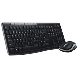 Logitech MK270 Keyboard and Mouse Set Wireless Mouse included Wireless range 10 m Batteries included US English Numeric keypa...