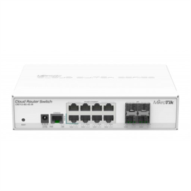 MikroTik | Switch | CRS112-8G-4S-IN | Managed L3 | Desktop | 1 Gbps (RJ-45) ports quantity 8 | SFP ports quantity 4 | 12 mont...