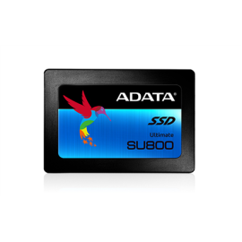 ADATA Ultimate SU800 512 GB SSD form factor 2.5" SSD interface SATA Write speed 520 MB/s Read speed 560 MB/s
