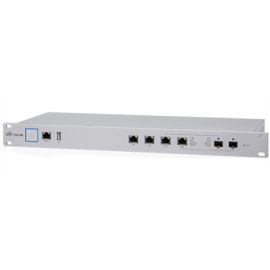 Unifi Security Gateway | USG-PRO-4 | No Wi-Fi | 10/100/1000 Mbit/s | Ethernet LAN (RJ-45) ports 2 | Mesh Support No | MU-MiMO...
