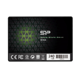 Silicon Power S56 240 GB SSD form factor 2.5" SSD interface SATA Write speed 450 MB/s Read speed 460 MB/s