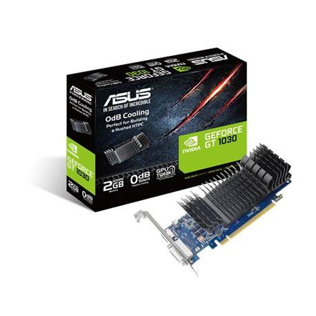 Asus | GT1030-SL-2G-BRK | NVIDIA | 2 GB | GeForce GT 1030 | GDDR5 | DVI-D ports quantity 1 | HDMI ports quantity 1 | PCI Expr...