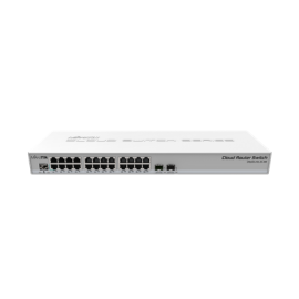 MikroTik | Cloud Router Switch CRS326-24G-2S+RM | Managed L3 | Rackmountable | 1 Gbps (RJ-45) ports quantity 24 | SFP+ ports ...