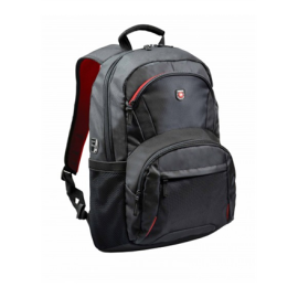 PORT DESIGNS Houston Fits up to size 17.3 " Backpack Black Shoulder strap
