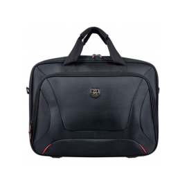 PORT DESIGNS Courchevel Fits up to size 15.6 " Messenger - Briefcase Black Shoulder strap