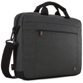 Case Logic Era Attaché Fits up to size 14 " Messenger - Briefcase Obsidian Shoulder strap