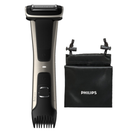 Philips | BG7025/15 | Showerproof body groomer | Body groomer | Number of length steps 5 | Black/Stainless