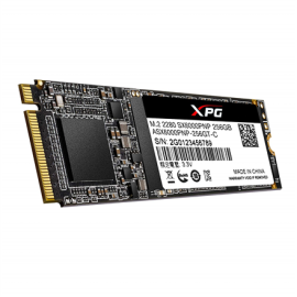 ADATA XPG SX6000 Pro PCIe Gen3x4 256 GB SSD interface M.2 NVME Write speed 1200 MB/s Read speed 2100 MB/s