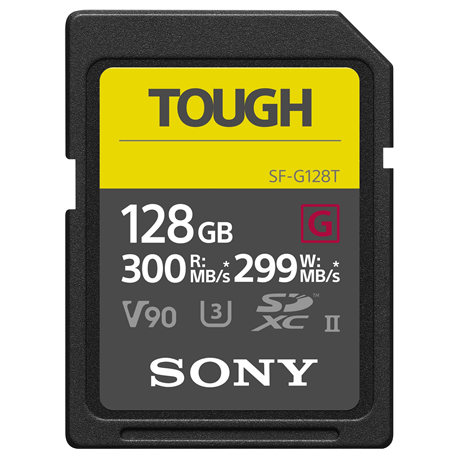 Sony | Tough Memory Card | UHS-II | 128 GB | SDXC | Flash memory class 10