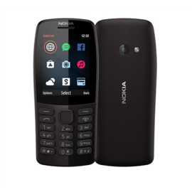 Nokia | 210 | Black | 2.4 " | TFT | 240 x 320 pixels | 16 MB | N/A MB | Dual SIM | Bluetooth | 3.0 | USB version microUSB | M...