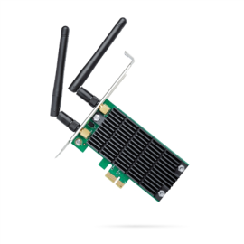 TP-LINK Archer T4E Dual Band PCI Express Adapter 2.4GHz/5GHz