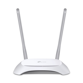 TP-LINK Router TL-WR840N 802.11n 300 Mbit/s 10/100 Mbit/s Ethernet LAN (RJ-45) ports 4 Mesh Support No MU-MiMO No No mobile b...