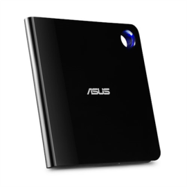 Asus | Interface USB 3.1 Gen 1 | CD read speed 24 x | CD write speed 24 x | Black | Ultra-slim Portable USB 3.1 Gen 1 Blu-ray...