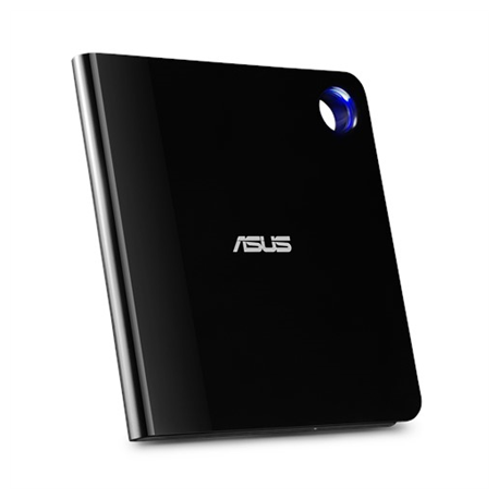 Asus | Interface USB 3.1 Gen 1 | CD read speed 24 x | CD write speed 24 x | Black | Ultra-slim Portable USB 3.1 Gen 1 Blu-ray...