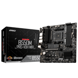 MSI B550M PRO-VDH WIFI Processor family AMD