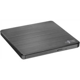 H.L Data Storage | Ultra Slim Portable DVD-Writer | GP60NB60 | Interface USB 2.0 | DVD±R/RW | CD read speed 24 x | CD write s...