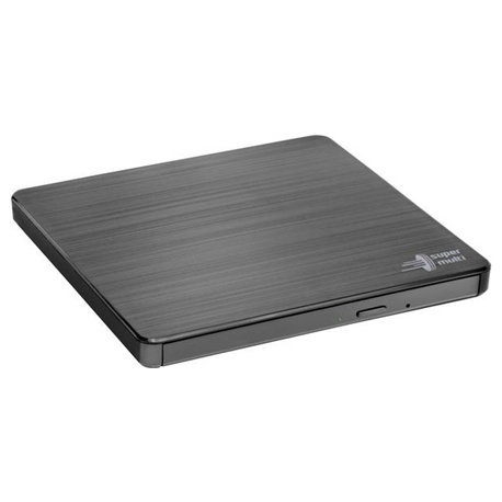 H.L Data Storage | Ultra Slim Portable DVD-Writer | GP60NB60 | Interface USB 2.0 | DVD±R/RW | CD read speed 24 x | CD write s...