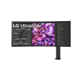LG | Curved Monitor with Ergo Stand | 38WQ88C-W | 38 " | IPS | UHD | 21:9 | Warranty month(s) | 5 ms | 300 cd/m² | HDMI ports...