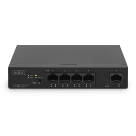 Digitus | 4 Port Gigabit PoE Switch | DN-95330-1 | Unmanaged | Desktop | 10/100 Mbps (RJ-45) ports quantity | 1 Gbps (RJ-45) ...