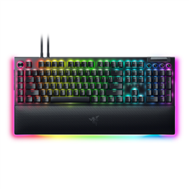 Razer | Mechanical Gaming Keyboard | BlackWidow V4 Pro | Gaming Keyboard | RGB LED light | US | Wired | Black | Numeric keypa...
