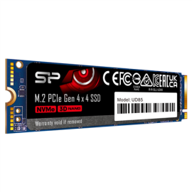 Silicon Power | SSD | UD85 | 1000 GB | SSD form factor M.2 2280 | SSD interface PCIe Gen4x4 | Read speed 3600 MB/s | Write sp...