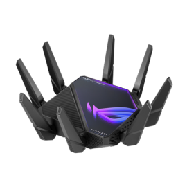 Wifi 6 802.11ax Quad-band Gigabit Gaming Router | ROG GT-AXE16000 Rapture | 802.11ax | 1148+4804+4804+48004 Mbit/s | 10/100/1...