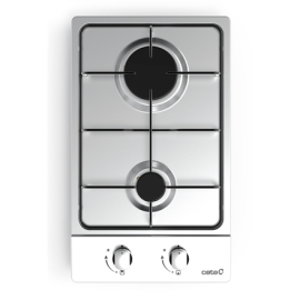 CATA | GI 3002 X | Hob | Gas | Number of burners/cooking zones 2 | Rotary knobs | Stainless steel