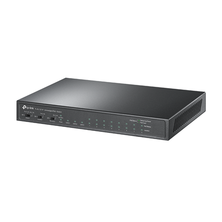 TP-LINK | 8-Port 10/100Mbps+3-Port Gigabit Desktop Switch with 8-Port PoE+ | TL-SL1311P | Unmanaged | Desktop | 1 Gbps (RJ-45...