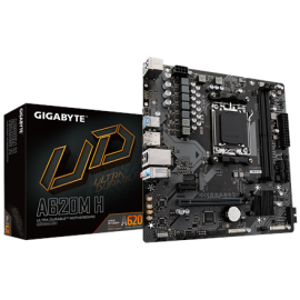 Gigabyte | A620M H 1.0 M/B | Processor family AMD | Processor socket AM5 | DDR5 DIMM | Memory slots 2 | Supported hard disk d...