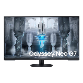 Samsung | Odyssey Neo G7 G70NC | LS43CG700NUXEN | 43 " | VA | UHD | 16:9 | 1 ms | 400 cd/m² | Black/White | HDMI ports quanti...