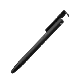 Fixed | Pen With Stylus and Stand | 3 in 1 | Pencil | Stylus for capacitive displays Stand for phones and tablets | Black