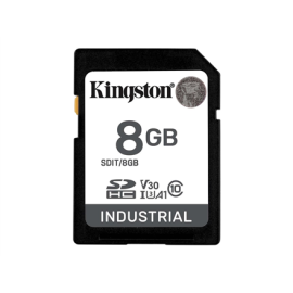 Kingston | SDHC SD | Flash Memory Card | 8 GB | Black