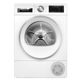 Bosch | WQG233CPSN | Dryer machine with heat pump | Energy efficiency class A+++ | Front loading | 8 kg | LED | Depth 61.3 cm...