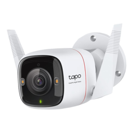 TP-LINK | ColorPro Outdoor Security Wi-Fi Camera | Tapo C325WB | Bullet | 4 MP | F1.0 | IP66 | H.264 | MicroSD