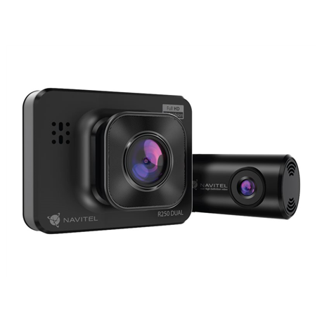 Navitel | R250 DUAL | Full HD | Dash Cam With an Additional Rearview Camera